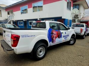 npp-uk-and-yef-uk-donate-$100,000-worth-of-pickup-trucks-to-bawumia-campaign