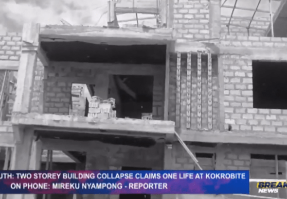 under-construction-storey-building-collapses-on-carpenter,-loses-life-on-the-spot